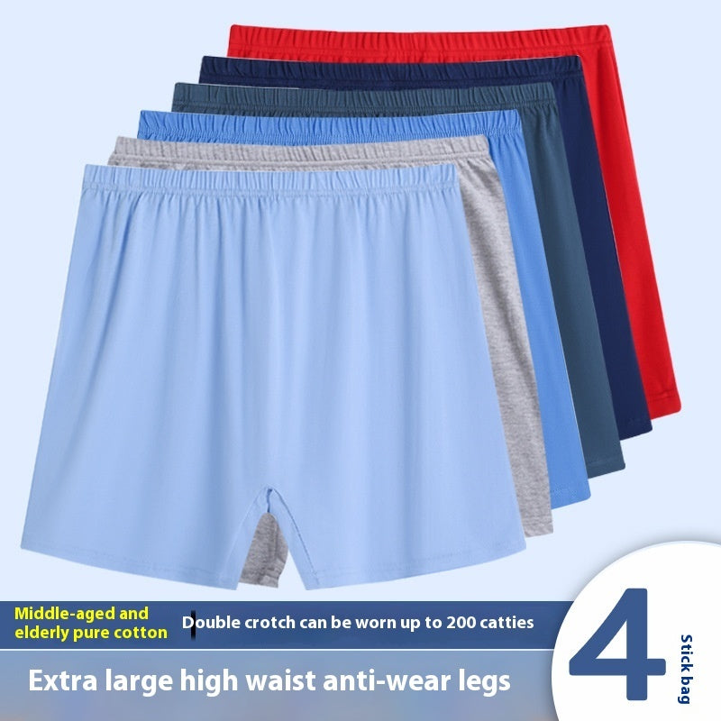 Middle-aged And Elderly Underwear Men's Cotton Boxer - D&A