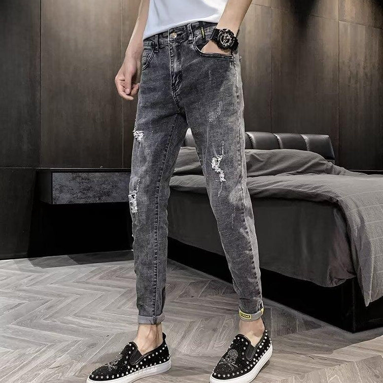 New Youth All-matching Simple High-grade Pants - D&A