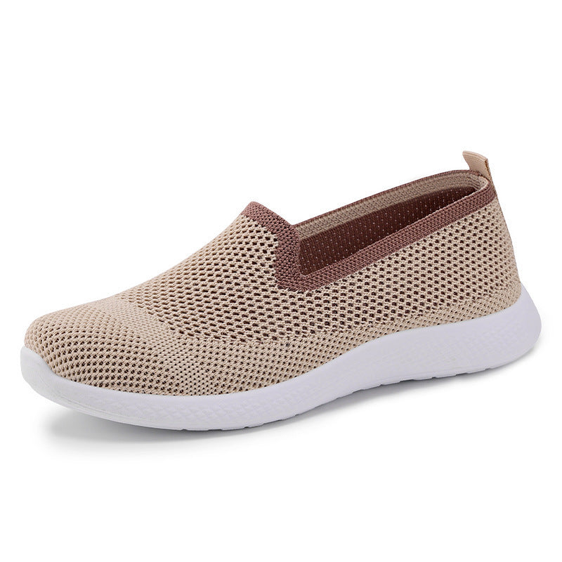 Summer Low-cut Women's Casual Shoes GRJ2 Beige - D&A