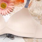 Non-wired Bra One-piece Seamless Gather Small Bra - D&A