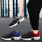 Men's Flyknit Mesh Breathable Casual Soft Sole Sneakers - D&A