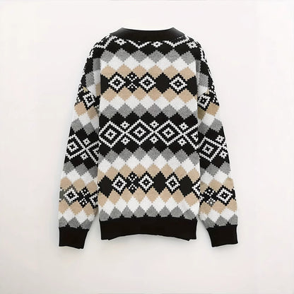Women's Clothing Loose And Lazy Style Thickened Sweater - D&A