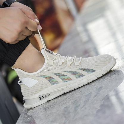 Summer Mesh Surface Lightweight Fat Foot Student Leisure Sneaker - D&A