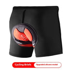 Bicycle Biker Underwear Unisex Thickened Silicone Cushion Style - D&A