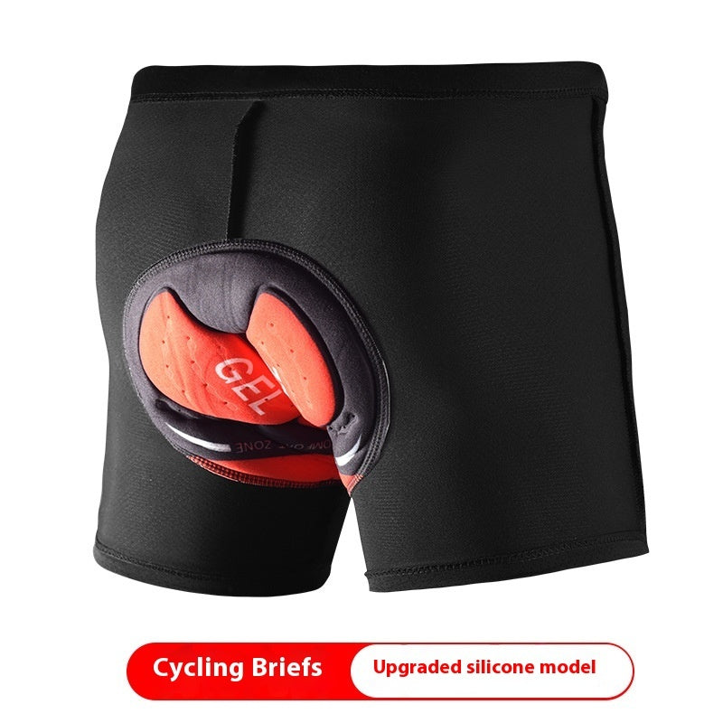 Bicycle Biker Underwear Unisex Thickened Silicone Cushion Style - D&A