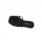 Summer Roman Style Hollow-out Slippers Flat All-match Vacation Style Beach Slippers Women - D&A