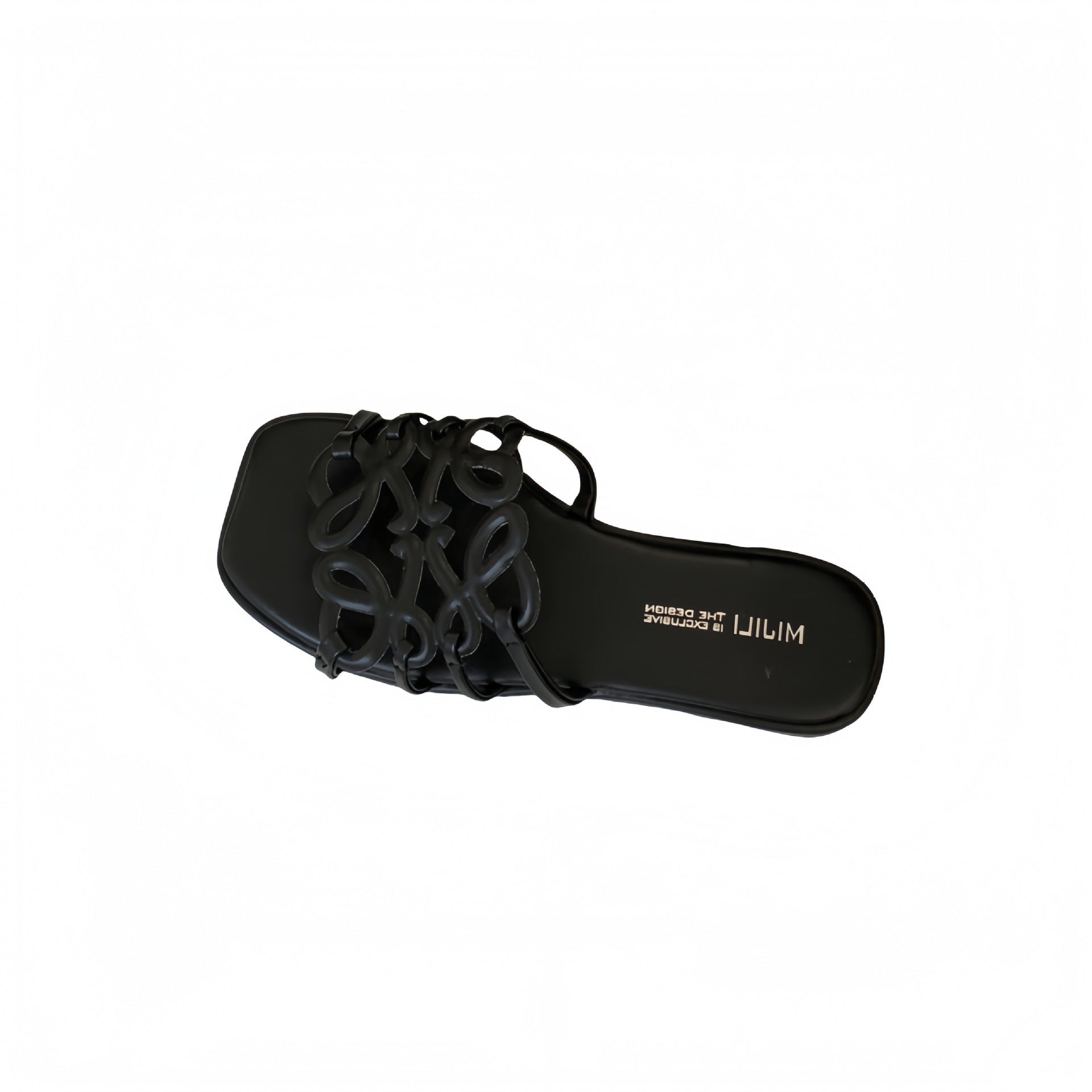 Summer Roman Style Hollow-out Slippers Flat All-match Vacation Style Beach Slippers Women - D&A