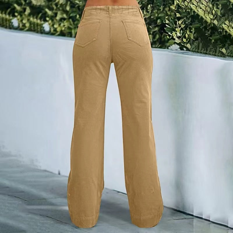 Lightweight Sports Pants Zipper Pocket Exercise Workout Pants - D&A