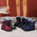 Women's Snow Boots Plus Size Wear-resistant Comfortable Warm Boots - D&A