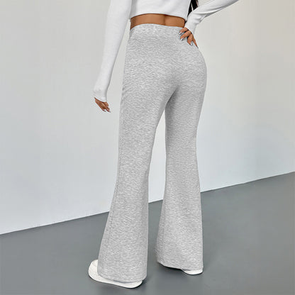 Women's Casual Daily Hot Girl Slim Fit Bootcut Trousers - D&A