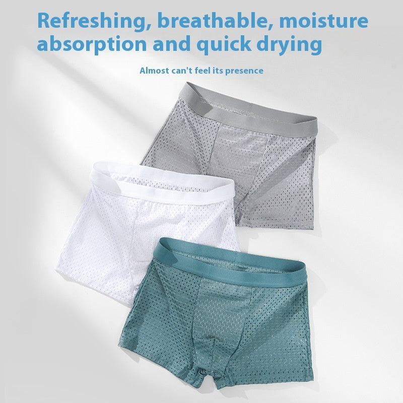 Ice Silk Mesh Men's Underwear - D&A