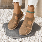 Harajuku Roman Closed Toe Fashion Platform Sandals For Women - D&A