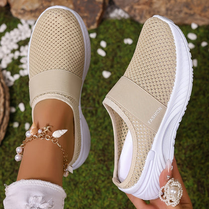 Women's Breathable Casual Shoes For Summer Interior Home Apricot - D&A