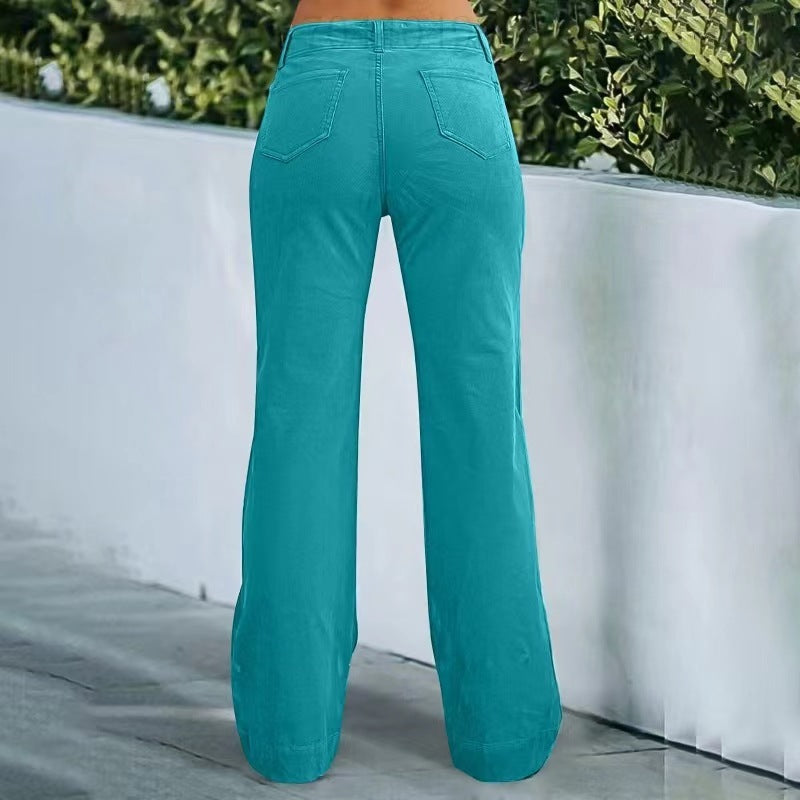 Lightweight Sports Pants Zipper Pocket Exercise Workout Pants - D&A