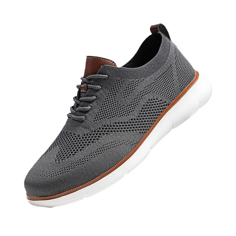 Men's Casual Breathable Fly-knit Sneakers - D&A