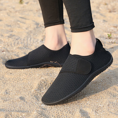 Soft Bottom Indoor Fitness Anti-slip Sneaker Black - D&A