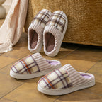 Leisure Home Comfortable Soft Cotton Slippers - D&A