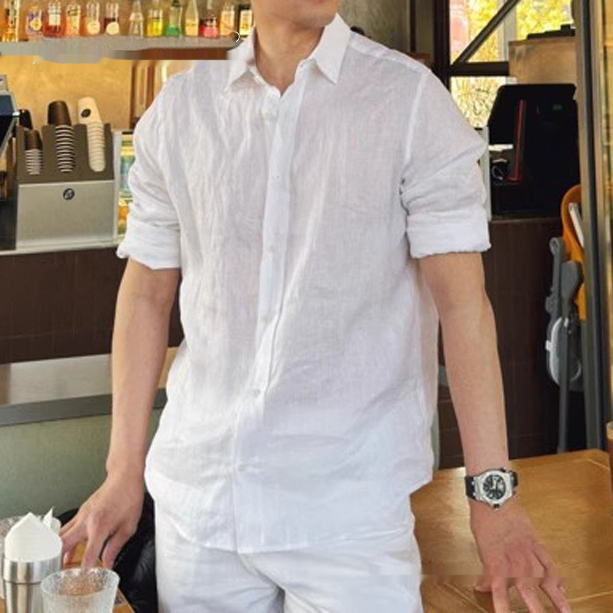 Men's Spring Long Sleeve Shirt - D&A