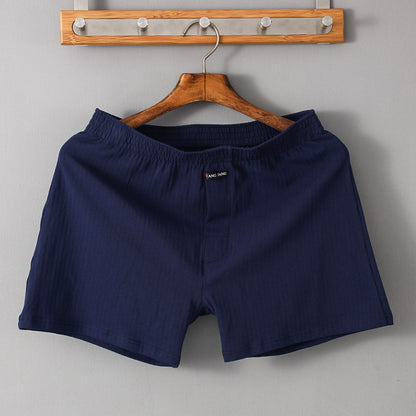 Men's Underwear Loose Arrow Pants Plus Size Sapphire Blue - D&A