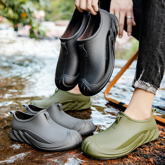 Fashion Personality New Rain Boots Short Men's - D&A