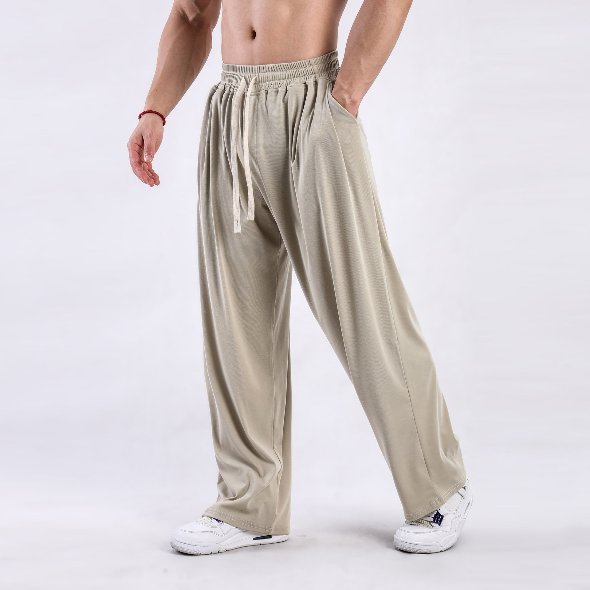 Men's Draping Casual Wide-leg Pants - D&A