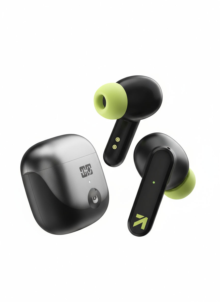 GOBOULT Z40 with Zen ENC Mic, 60H Playtime, Low Latency Gaming, Bluetooth 5.3