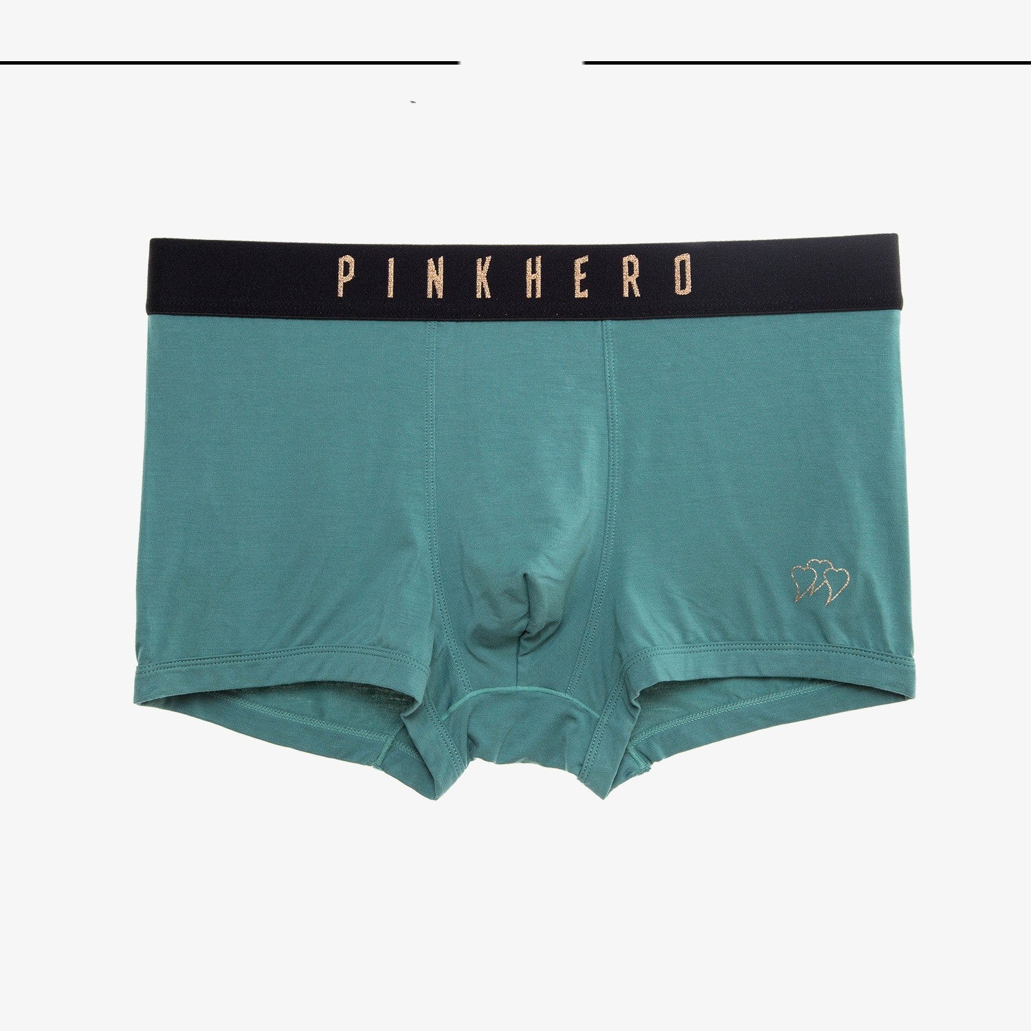 Bamboo Fiber Men's Boxer Soft Breathable Toner Boxers Light Grayish Green - D&A