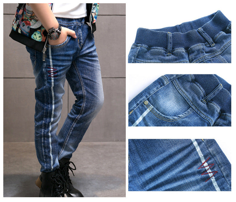 CUHK Kids' Fashion Straight Casual Pants - D&A
