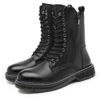 Autumn And Winter Plus Size Men's Long High-top Martin Boots - D&A