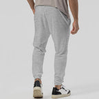 Casual Track Sweatpants Men's Loose Tappered Casual Pants Gray - D&A