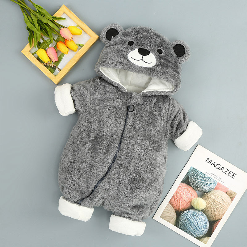 Clothes Plus Cotton Onesies, Cotton Clothes, Baby Clothes, Baby Clothes Grey - D&A